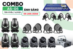 Combo đèn sân khấu hội trường, sự kiện AS-05