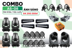 Combo đèn sân khấu, hội trường, sự kiện AS-08