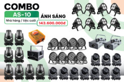 Combo đèn sân khấu, hội trường, sự kiện AS-10