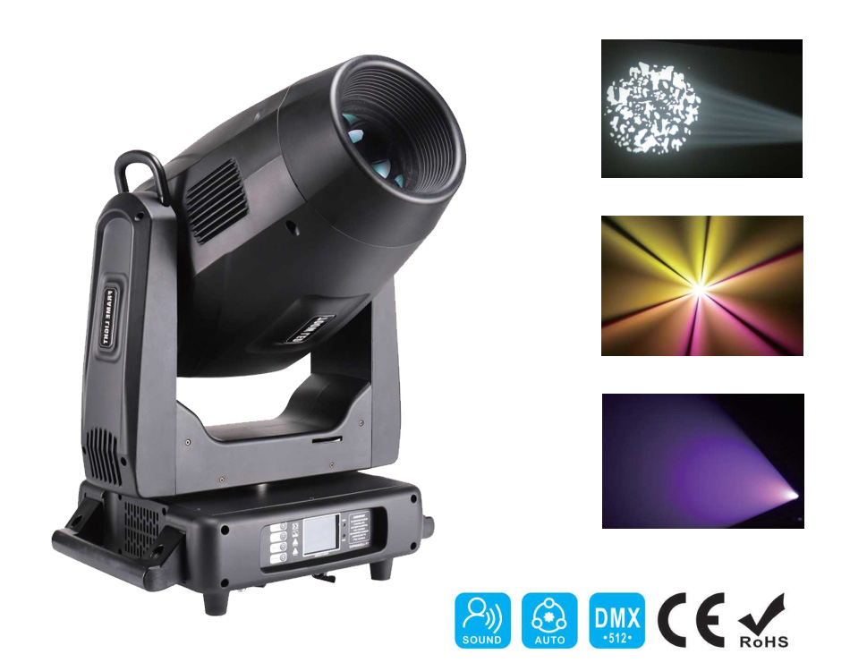 Đèn Beam Spot HZDG HZ-LED1000P Cao Cấp