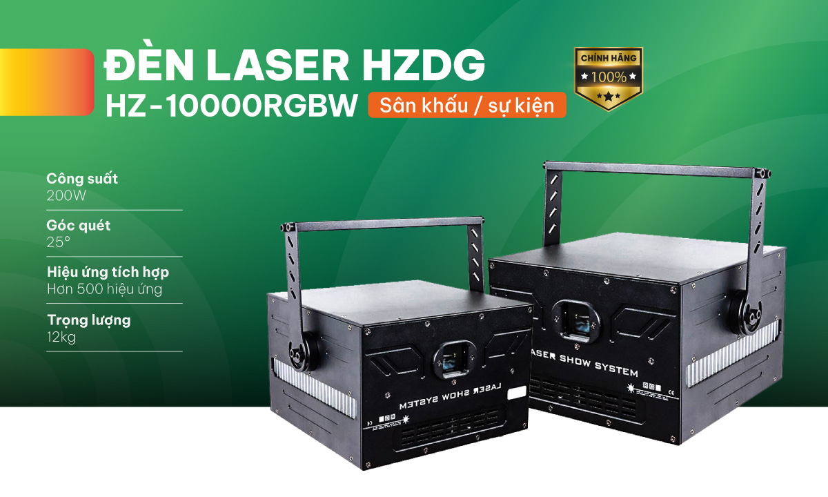 Đèn Laser HZDG HZ-10000RGBW