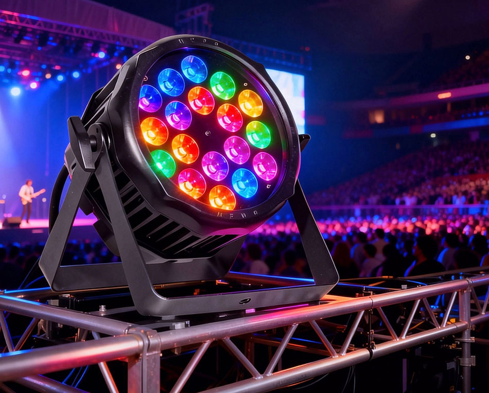 Đèn Par Led HZDG HZ-W1810 Chất lượng cao