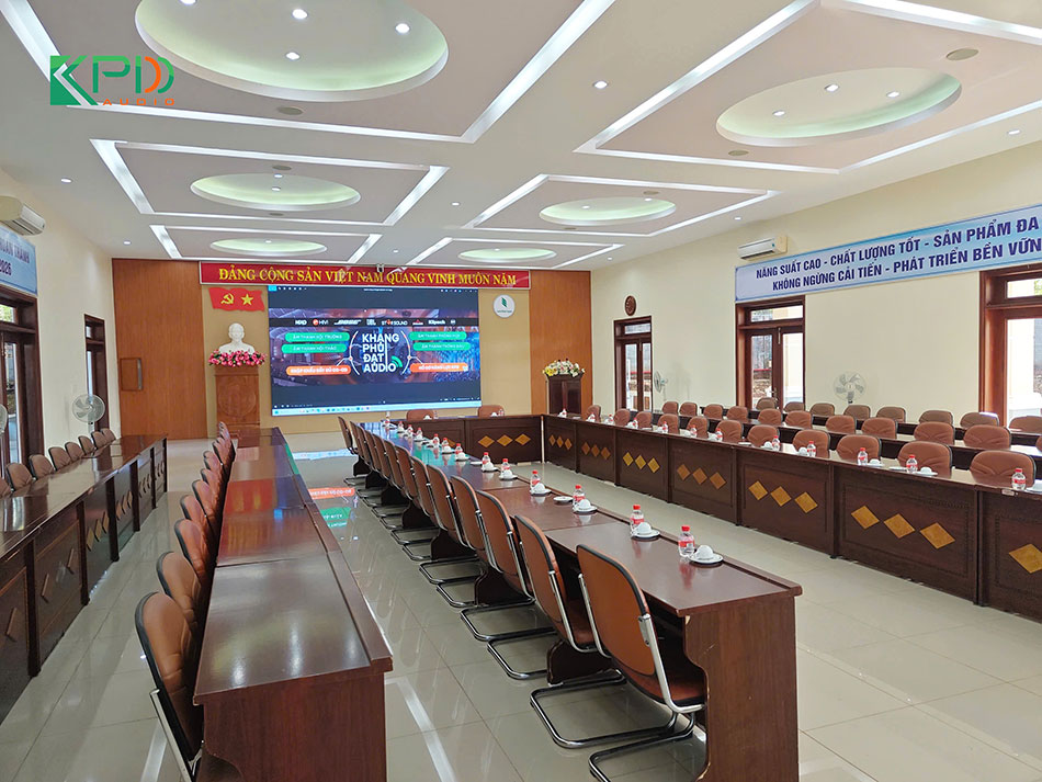 Các thiết bị được bố trí hợp lý