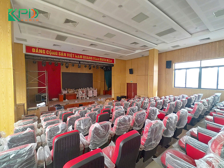 Thiết bị được bố trí hợp lý