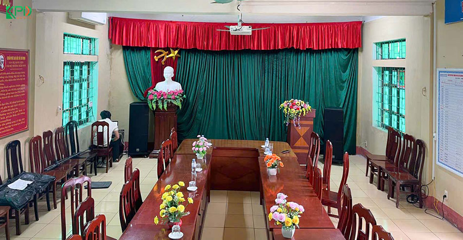 Hệ thống âm thanh hội trường mần non