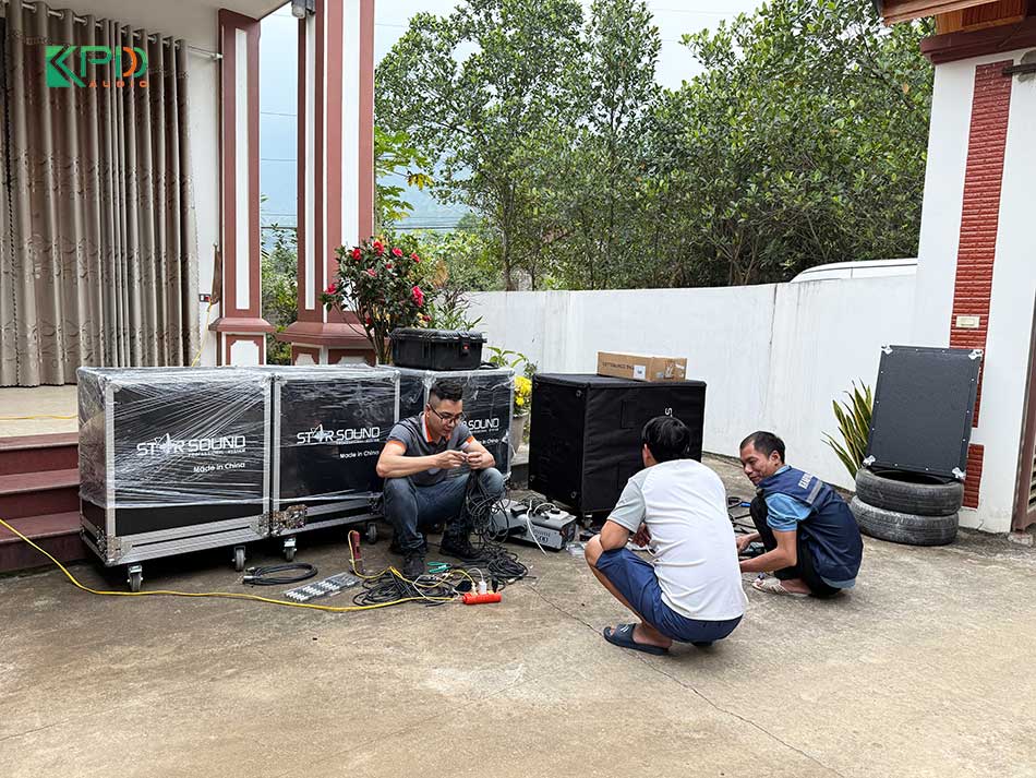 Đi dây cho hệ thống