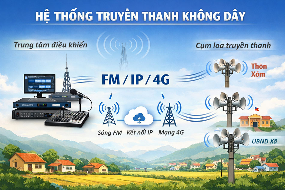 Hệ thống truyền thanh không dây