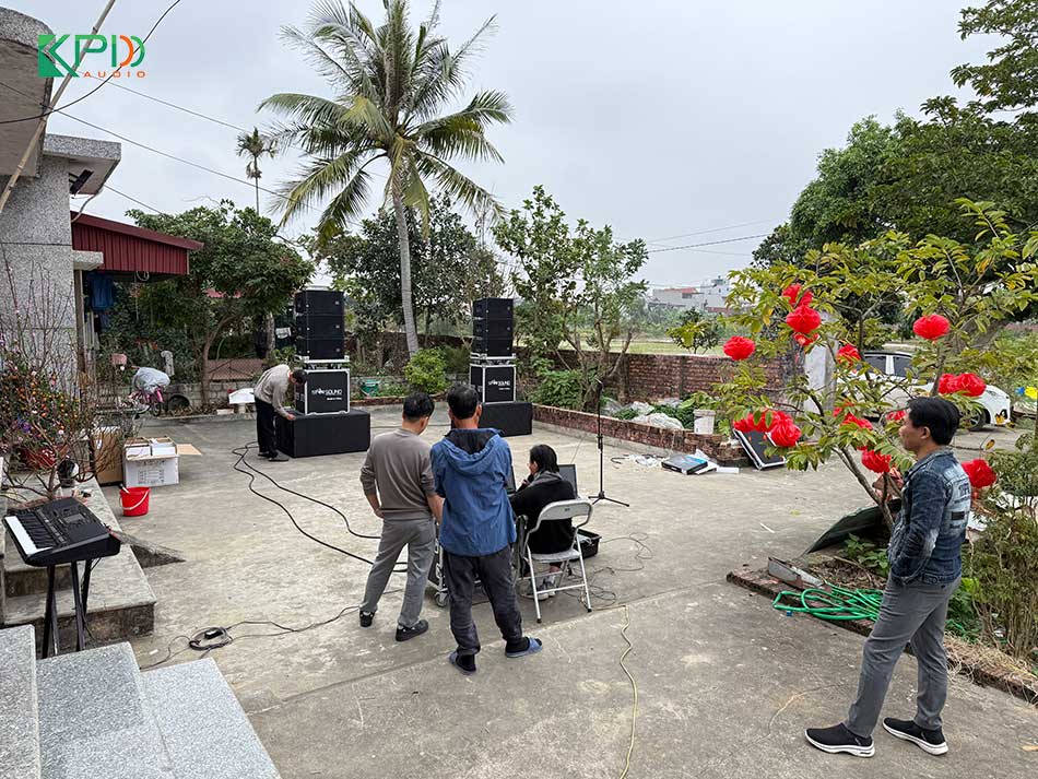 Setup hệ thống âm thanh