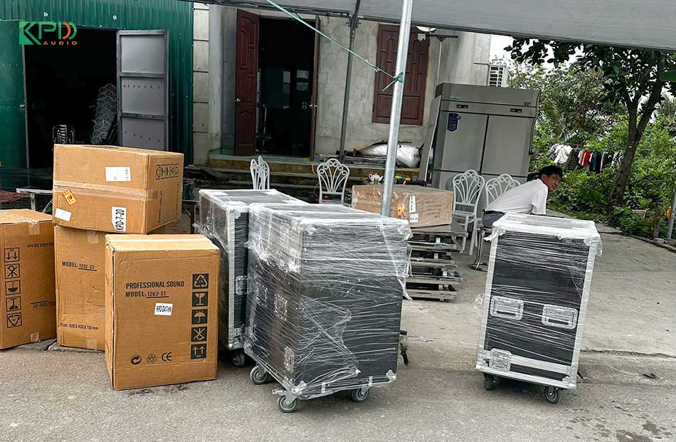 Thiết bị âm thanh cho anh Thanh ở Hà Nam