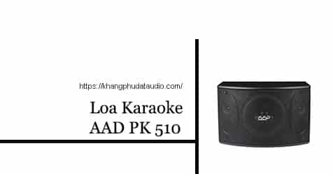 Loa karaoke AAD PK510