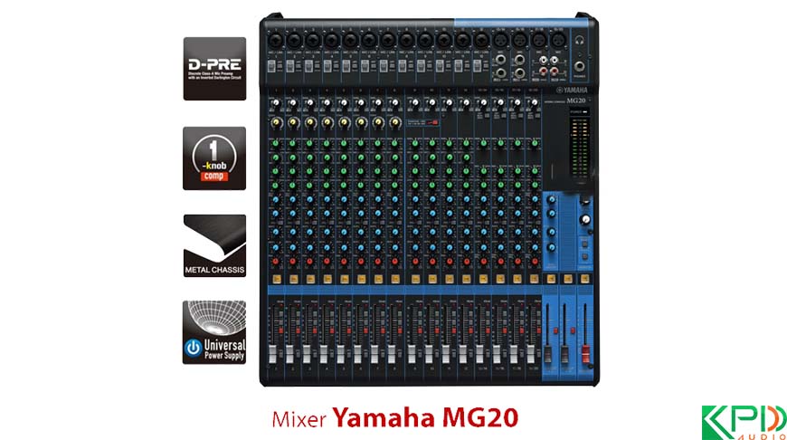 Bàn Mixer Yamaha MG20