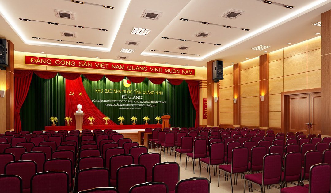 Dự án lắp đặt hệ thống âm thanh cho kho bạc nhà nước Tỉnh Quảng Ninh