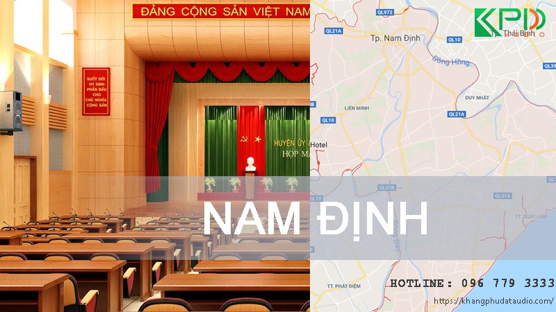 Lắp đặt dàn âm thanh hội trường tại Nam Định